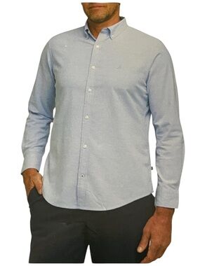 Nautica Men's Stretch Button-Up Shirt